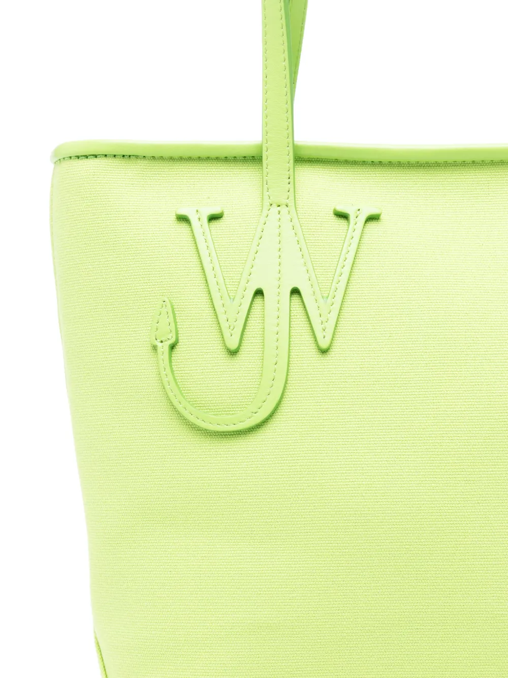 JW Anderson Shopper met logopatch Groen