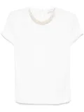 ZIMMERMANN crush-embellished T-shirt - White