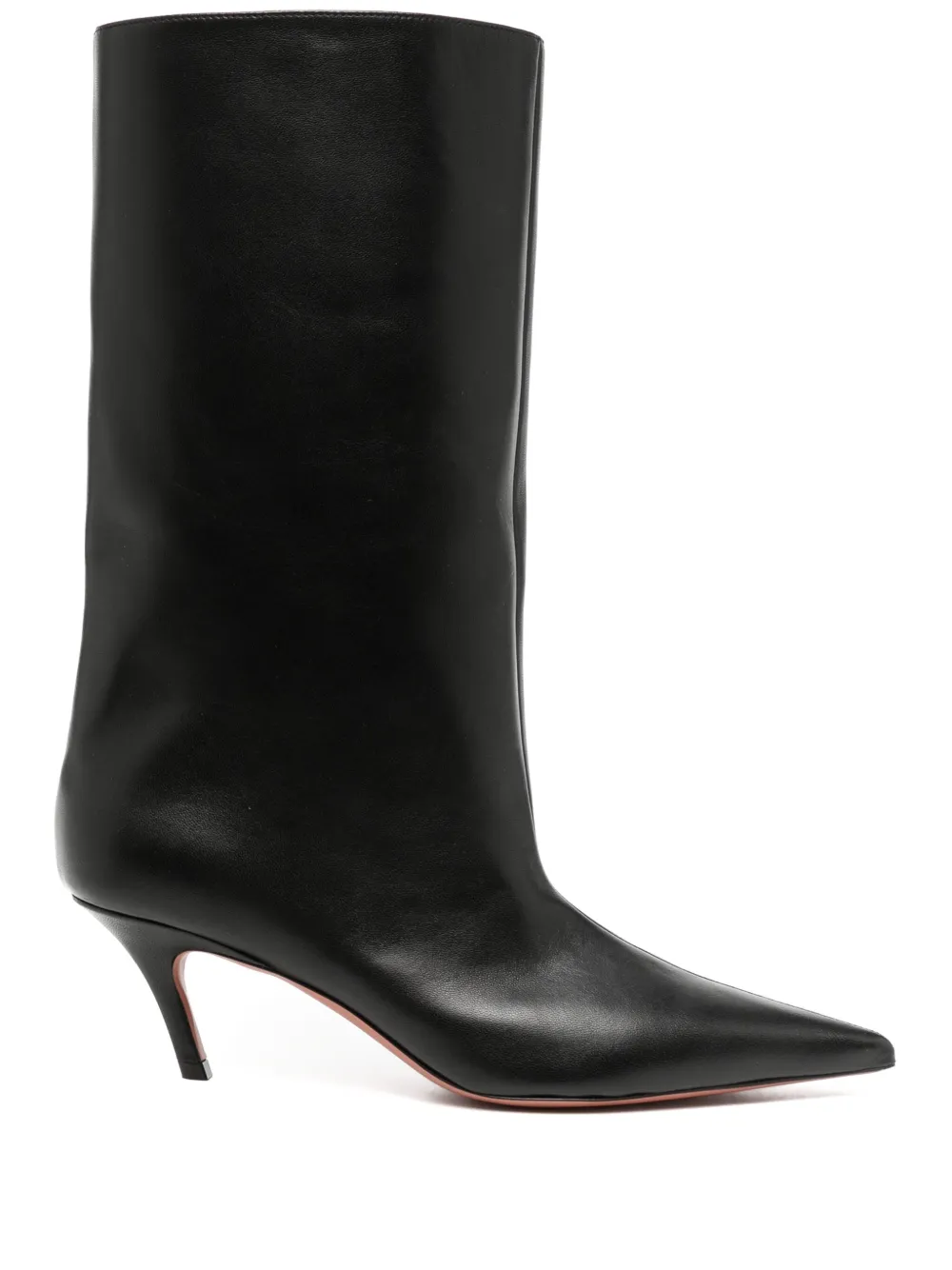 Amina Muaddi 60mm Fiona boots Black