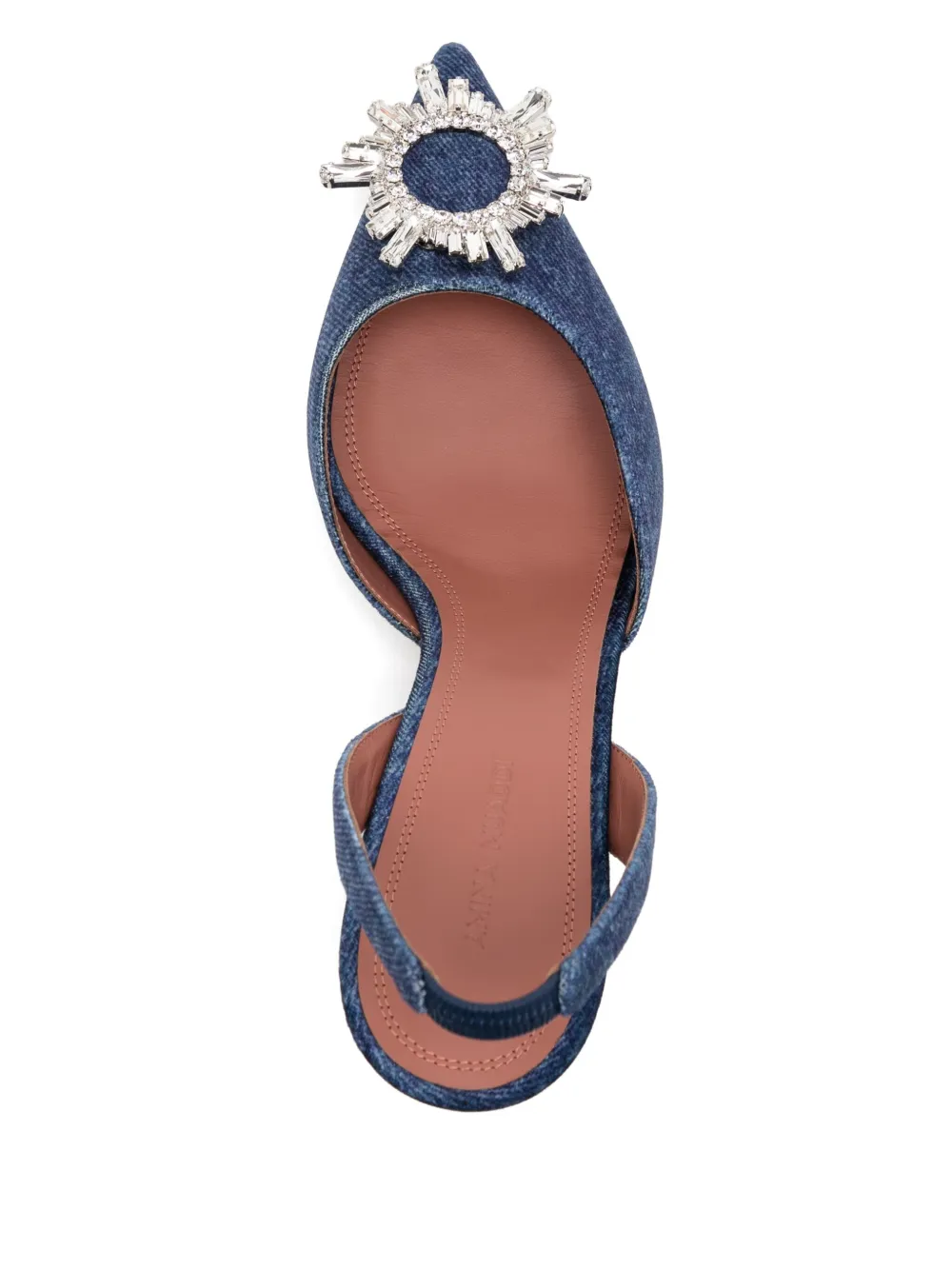 Amina Muaddi Begum pumps Blauw