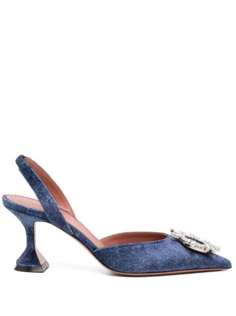 Amina Muaddi 70mm Begum pumps