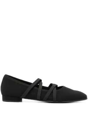フラットシューズ CAREL PARIS Woman Flat shoes Black 331592 BLACK WHIT Women's Designer Flats | Carel Paris