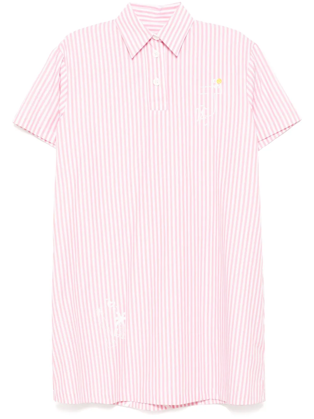 Joshua Sanders robe Smilet à rayures | rose | Image 1
