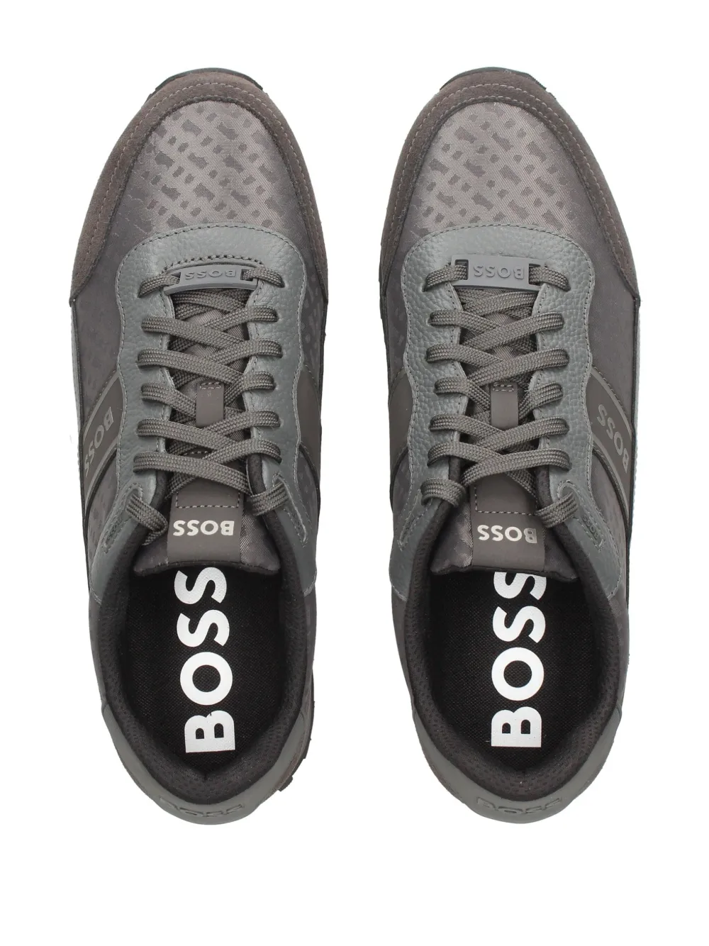 BOSS logo sneakers Grey