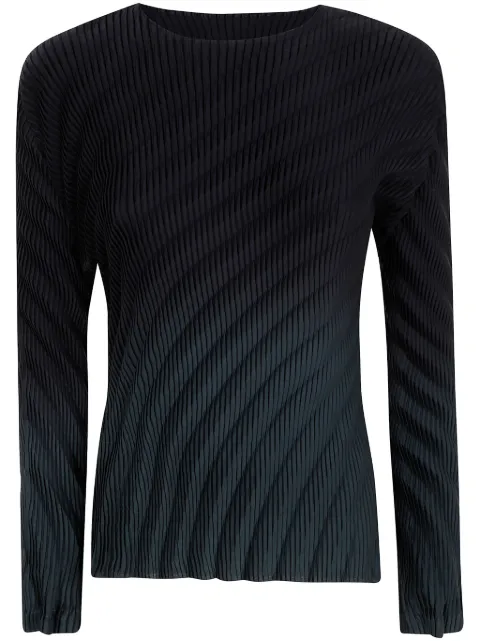 Issey Miyake ribbed sweater