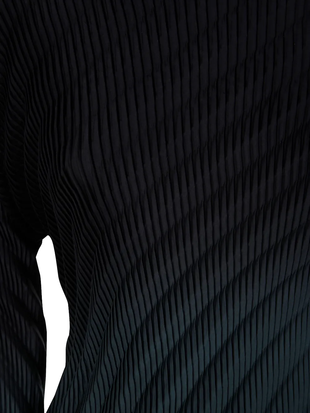 Issey Miyake Geribbelde sweater Blauw