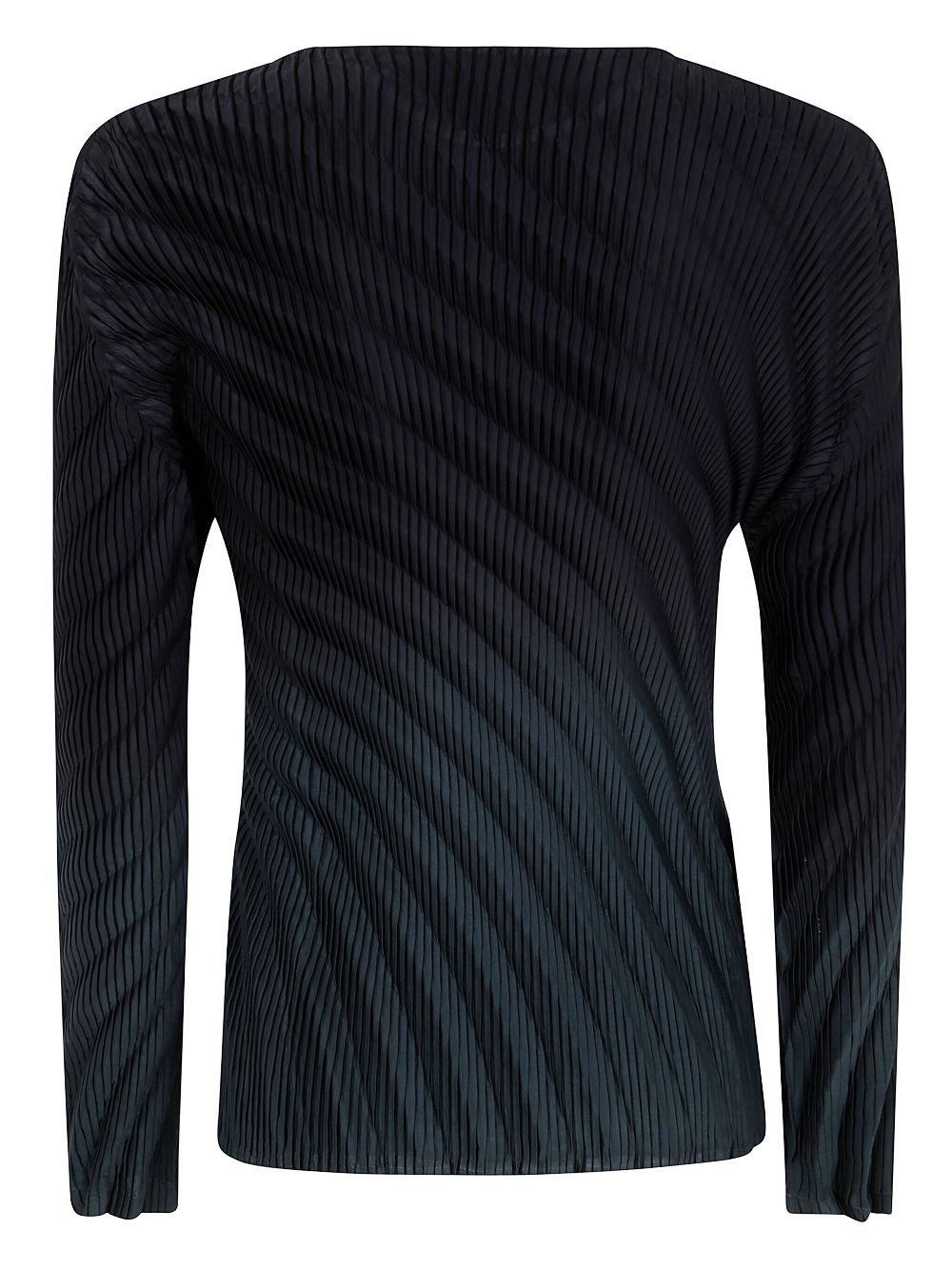 Issey Miyake ribbed sweater - Blauw