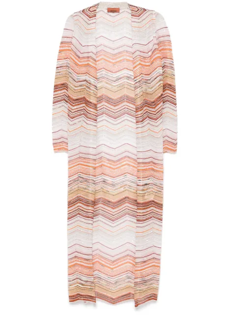 Missoni معطف لوركس بتصميم كارديغان ونسيج شيفرون