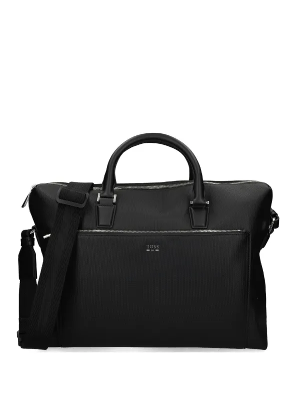 BOSS ロゴ PCバッグ | ブラック | FARFETCH JP
