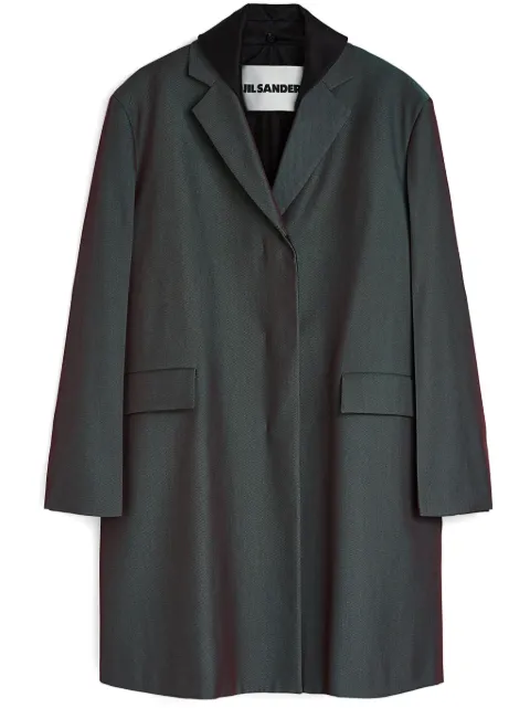 Jil Sander abrigo de vestir