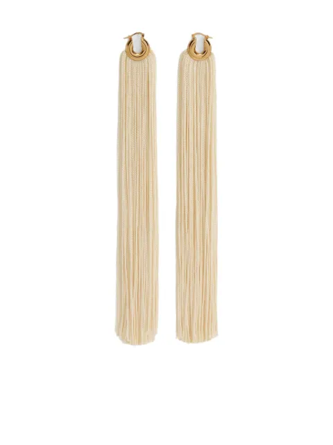 Jil Sander fringed earrings