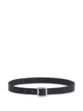 Jil Sander leather belt - Black