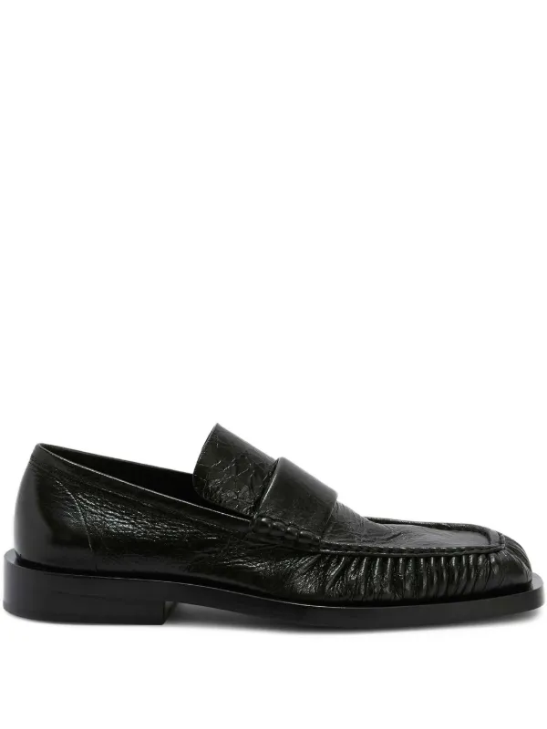 sojfer様。 Jil Sander Leather Loafers | Black | FARFETCH RO