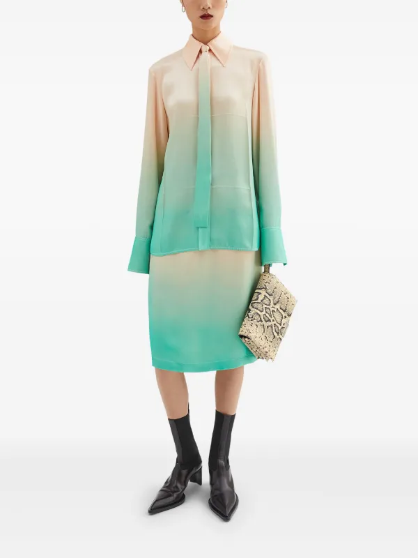 Jil Sander tie-detail Shirt | Pink | FARFETCH Jil Sander tie-detail Shirt | Pink | FARFETCH