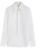 Jil Sander tie-detail cotton shirt - White