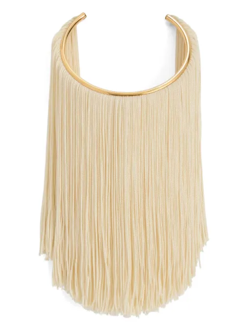 Jil Sander collier à franges - Or - Jil Sander - Modalova