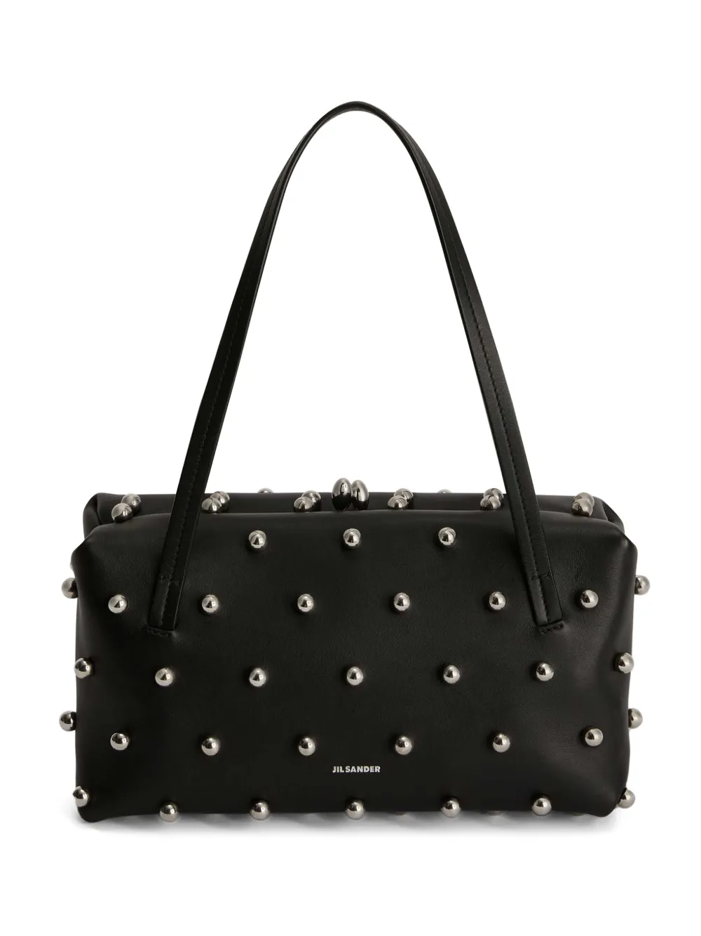Jil Sander Goji Pillow kleine shopper Zwart