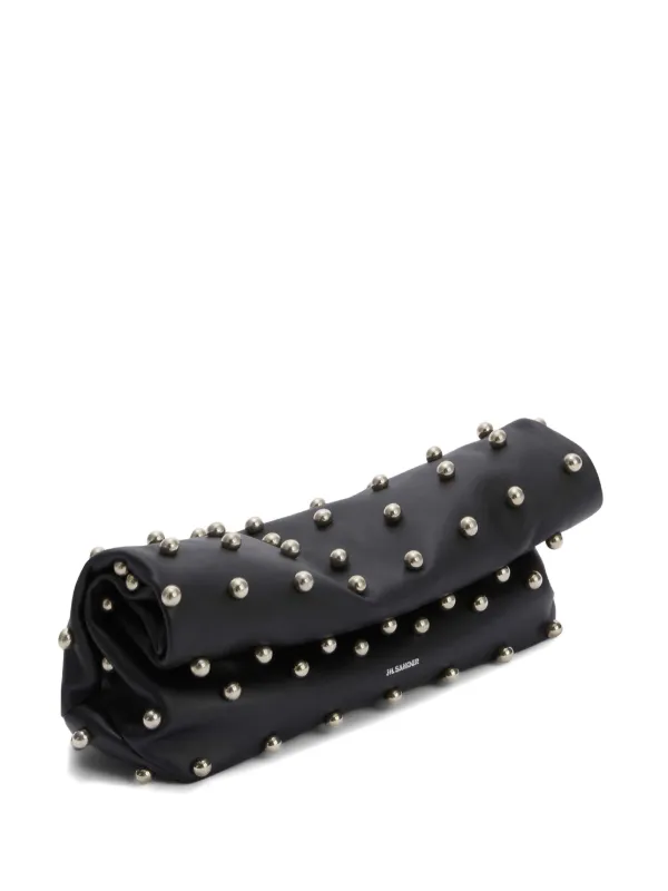 Jil Sander Small Rollup Bag | Black | FARFETCH
