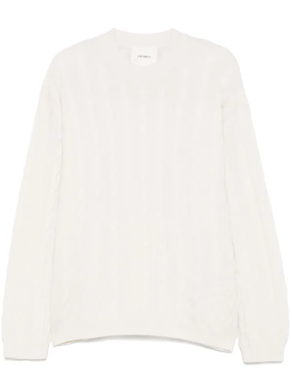Lisa Yang Oskar Sweater in Neutrals