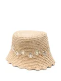 Rabanne Autres bucket hat - Brown