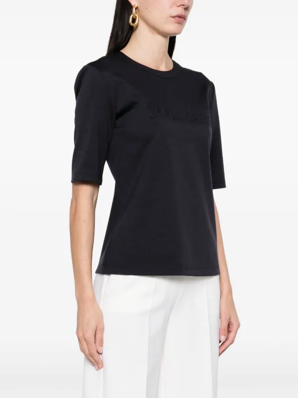 関税送料込2５SS MAXMARA Peterウール Tシャツ Max Mara Papaia Tシャツ | ニュートラル | FARFETCH JP