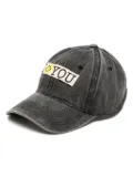 Joshua Sanders smiley face cap - Black