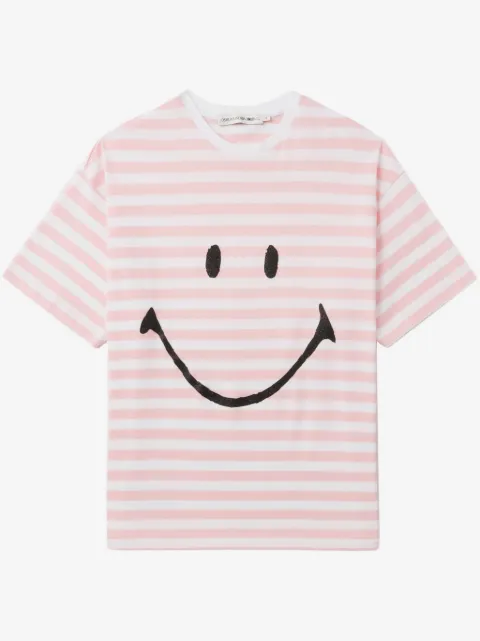Joshua Sanders T-Shirt mit Glitter-Smiley
