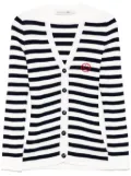 Joshua Sanders round smile cardigan - Blue