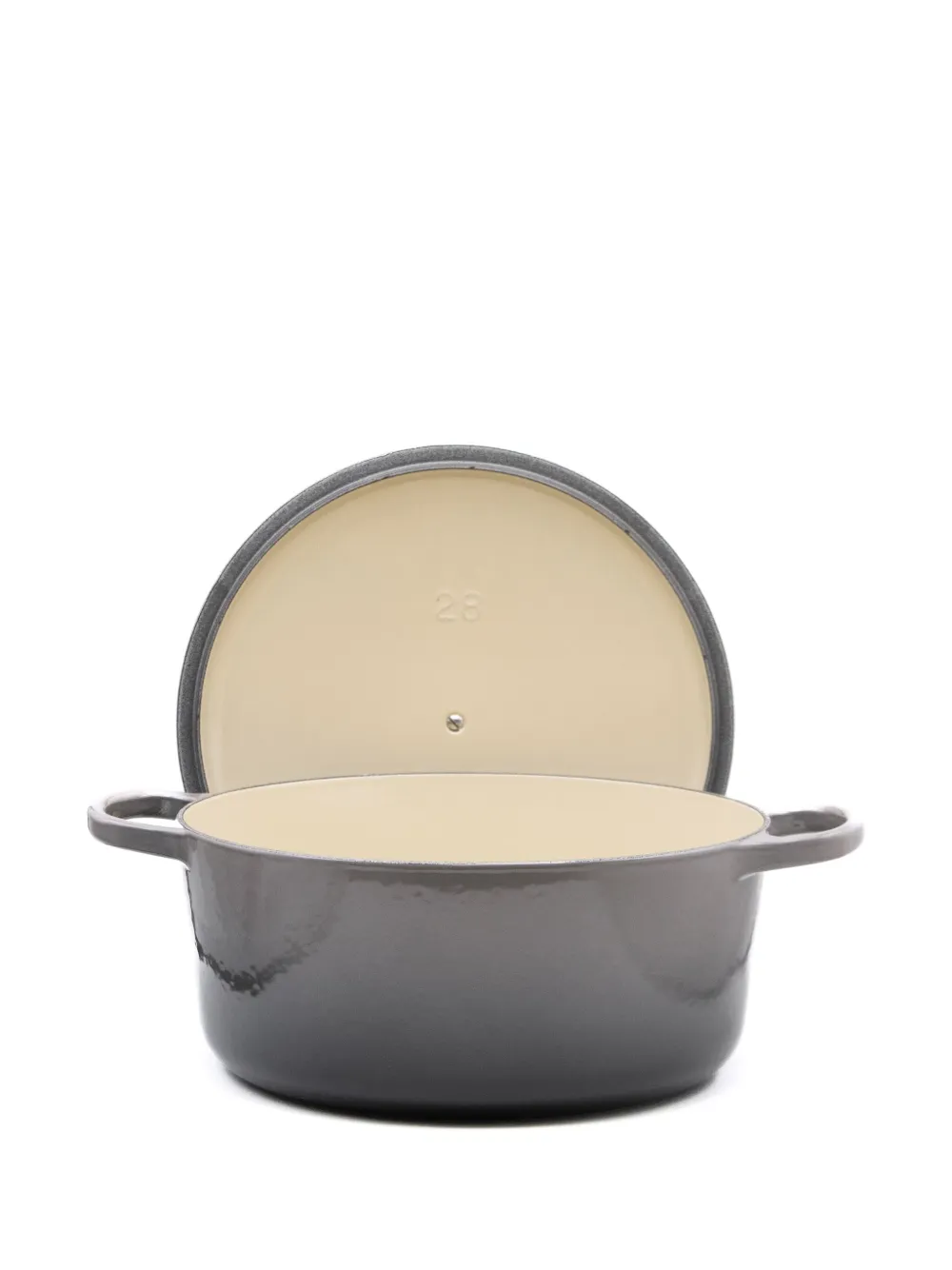 Le Creuset cast iron casserole 28cm - Grijs