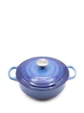 Le Creuset round casserole (24cm) - Blue