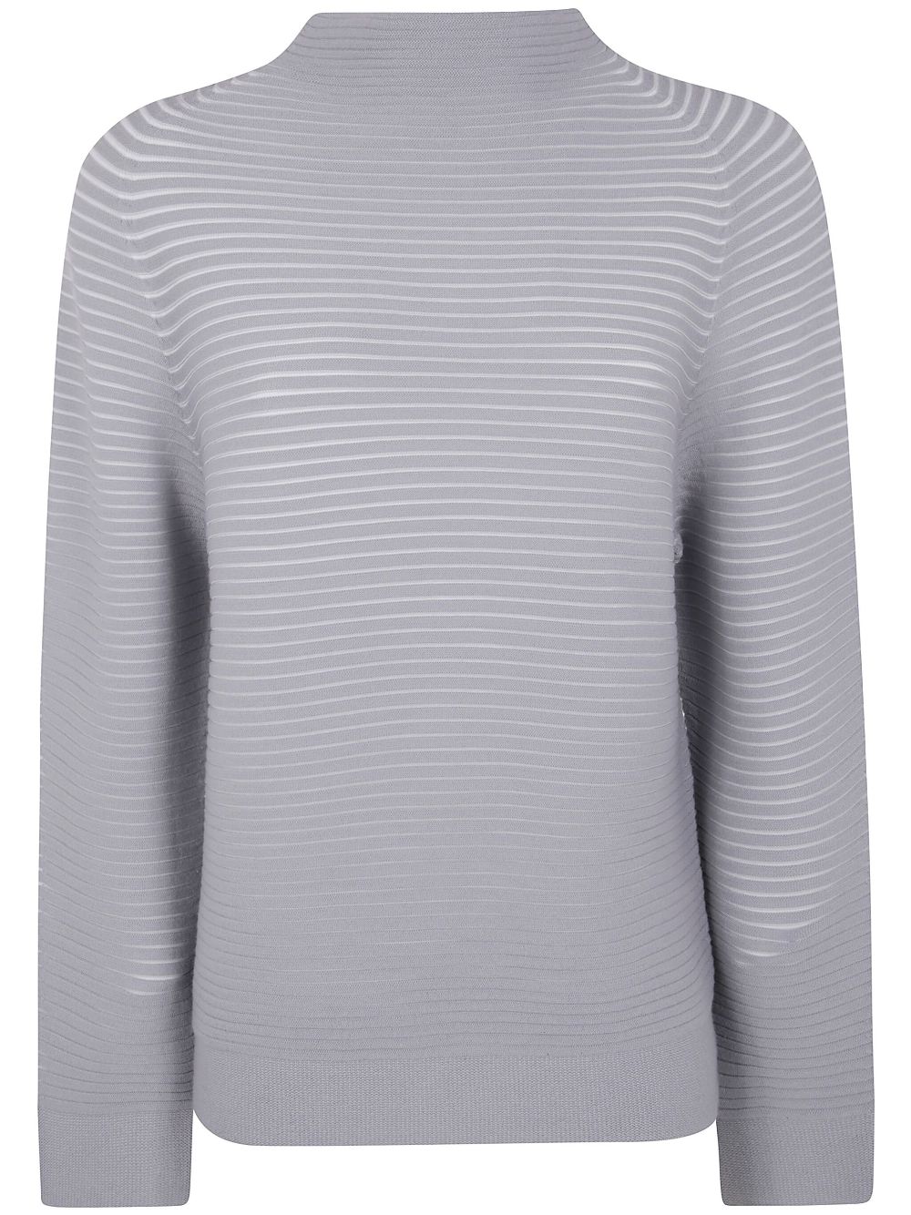 Issey Miyake Circle knitted top - Grey