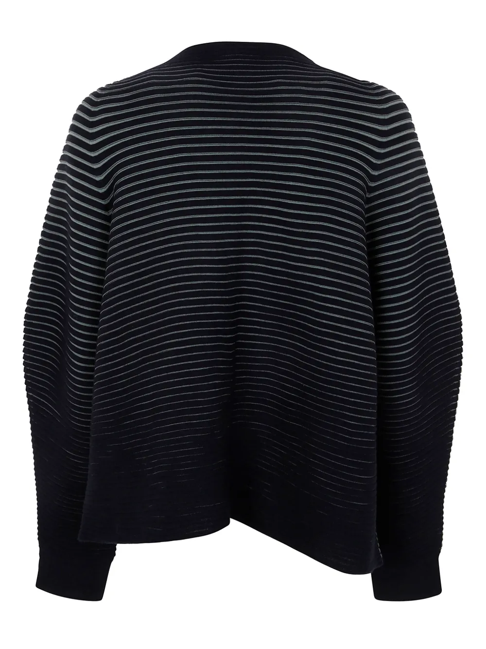 Issey Miyake Circle knitted top - Zwart