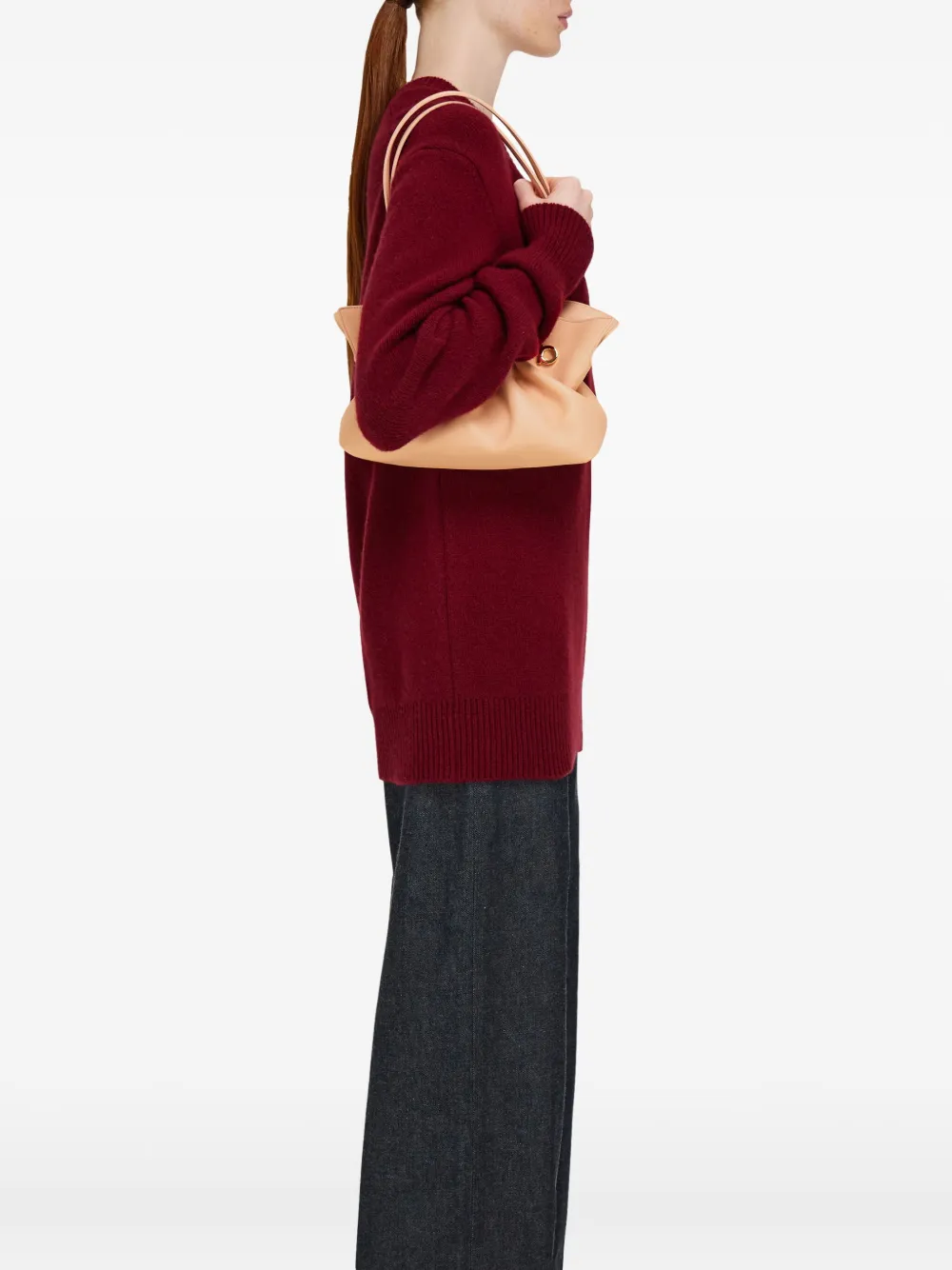 FERRAGAMO SMALL SOFT SHOULDER BAG