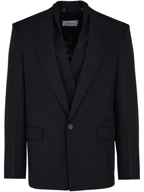 Ferragamo Blazer com abotoamento simples