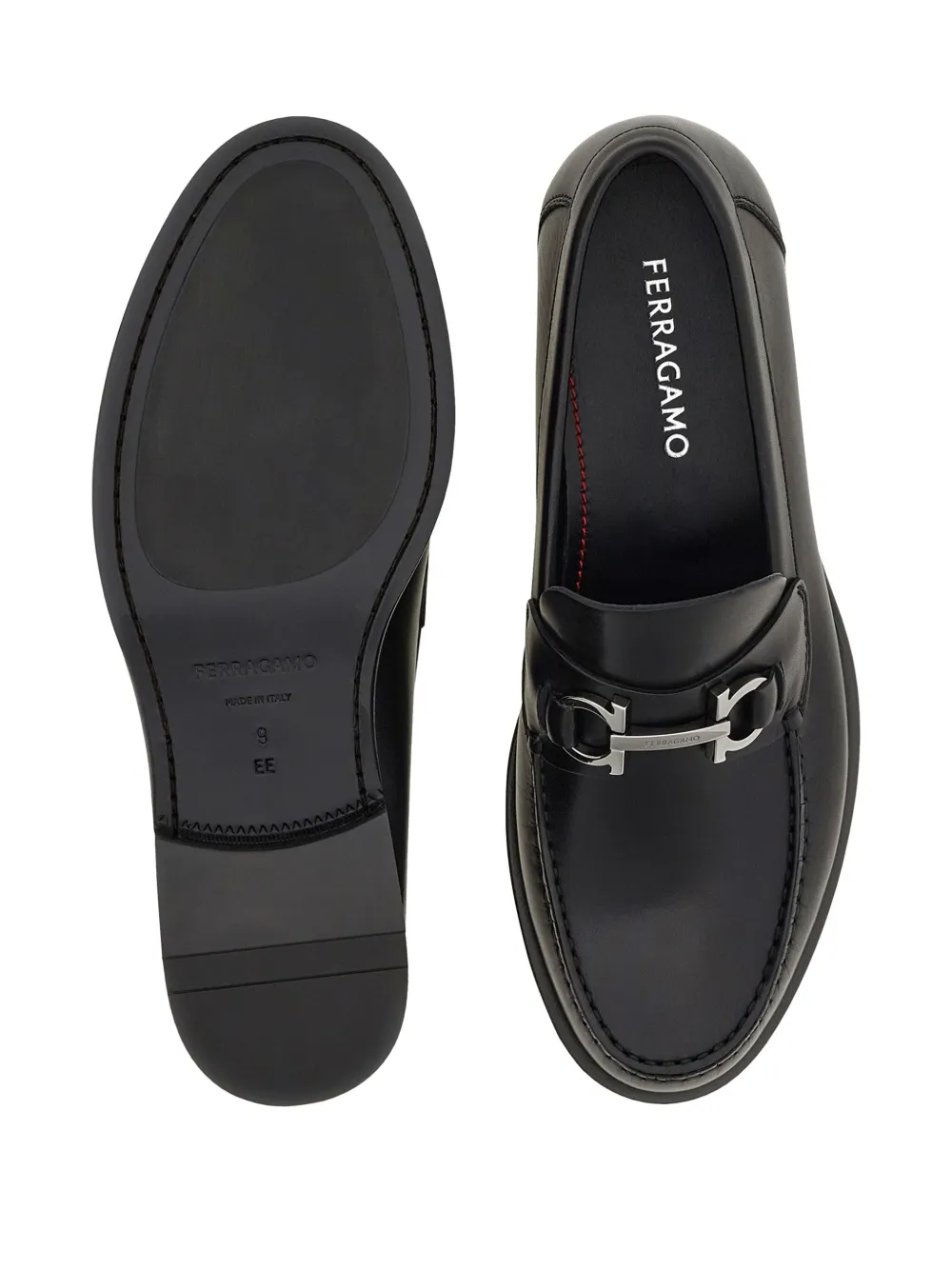 Ferragamo Gancini loafer Black