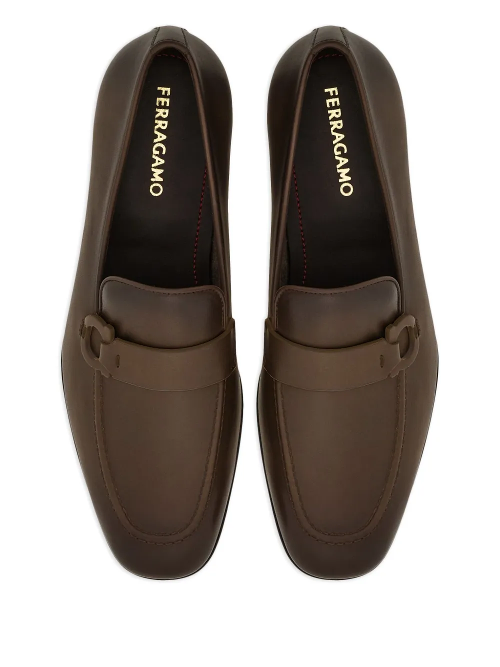 Ferragamo Gancini loafer Brown