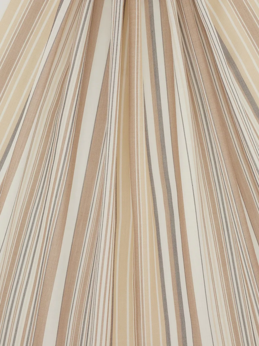 Ferragamo Gestreepte sjaal Beige
