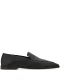 Ferragamo leather loafers - Black