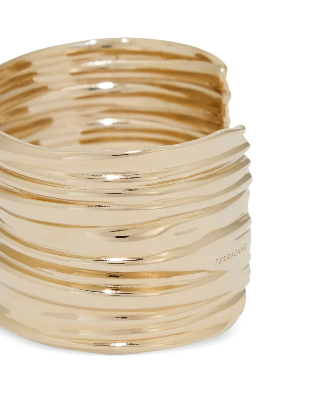large Draped Bangle bracelet