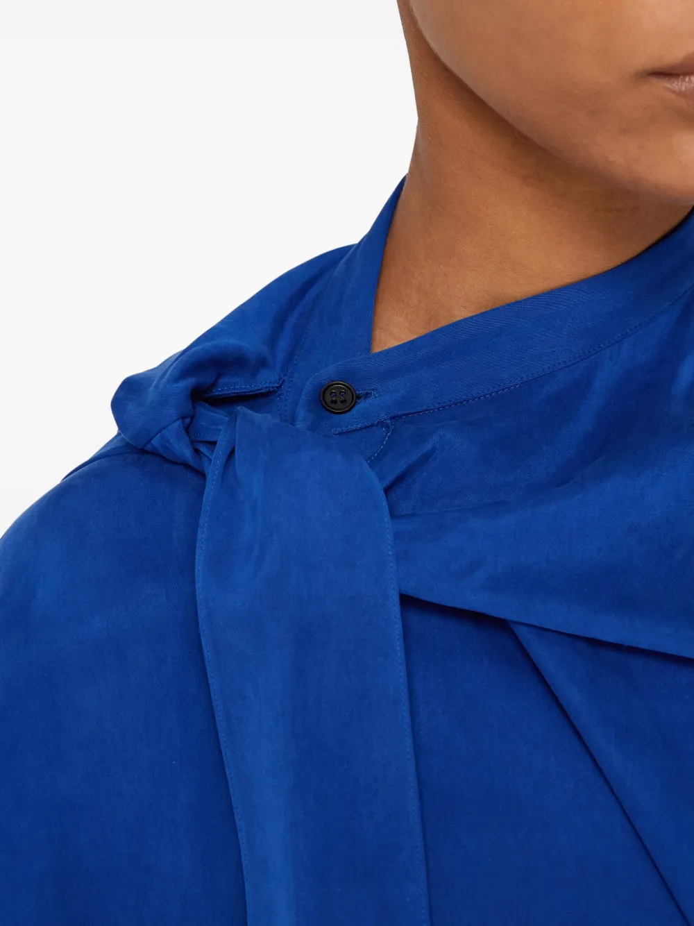 Ferragamo Asymmetrische mini-jurk Blauw