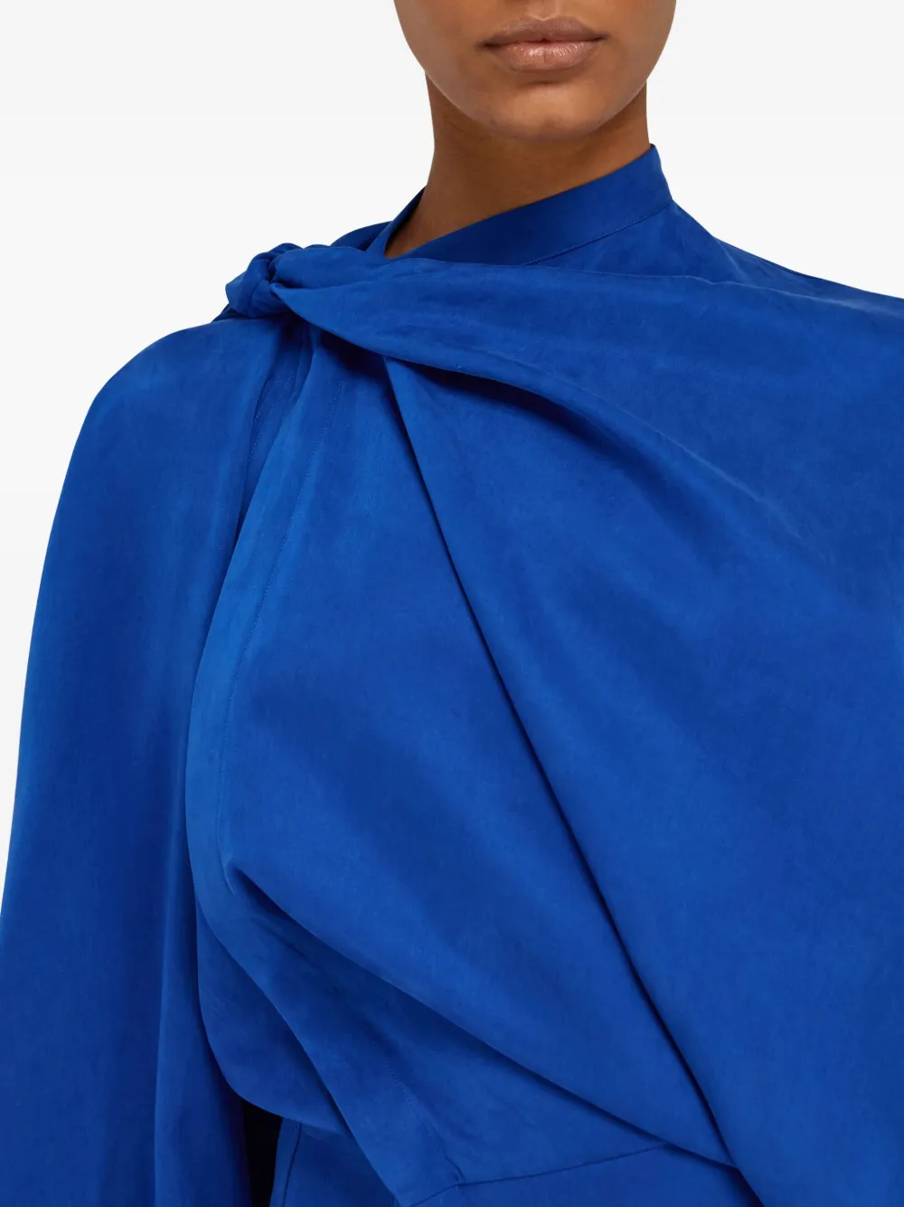 Ferragamo Asymmetrische mini-jurk Blauw