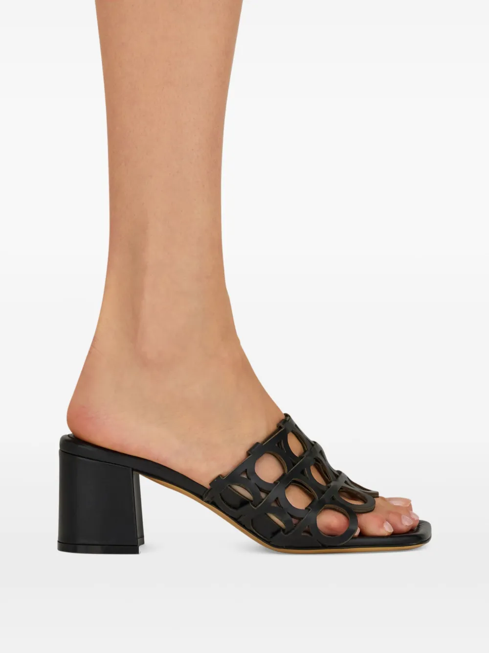 Ferragamo Gancini mules Black