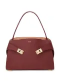 Ferragamo Two tone Hug M shoulder bag - Red