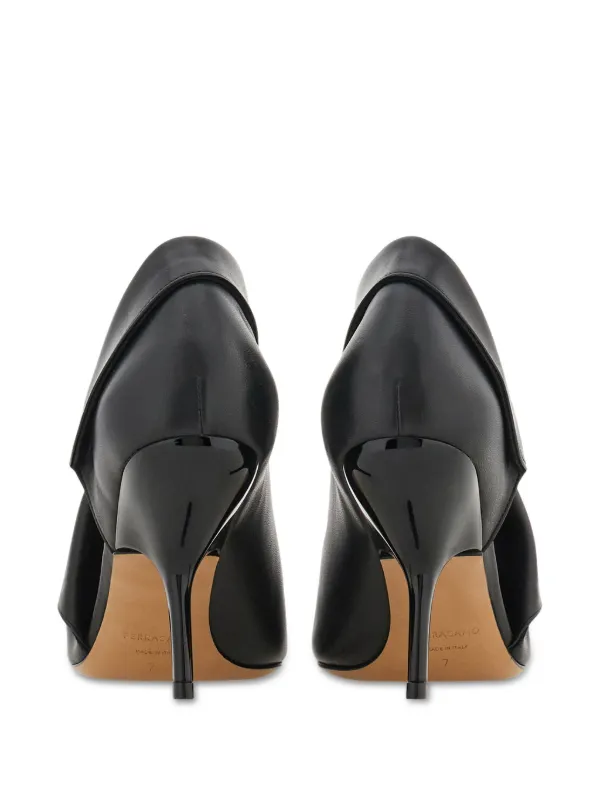 Ferragamo Eva 85mm パンプス | ブラック | FARFETCH JP