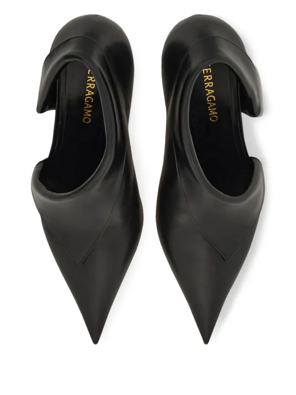 Ferragamo Eva 85mm パンプス | ブラック | FARFETCH JP