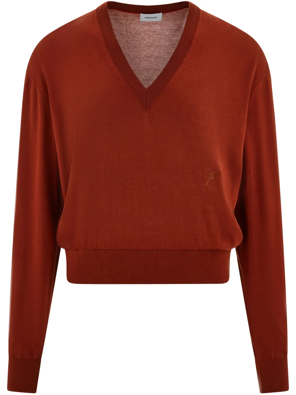 V-neck sweater