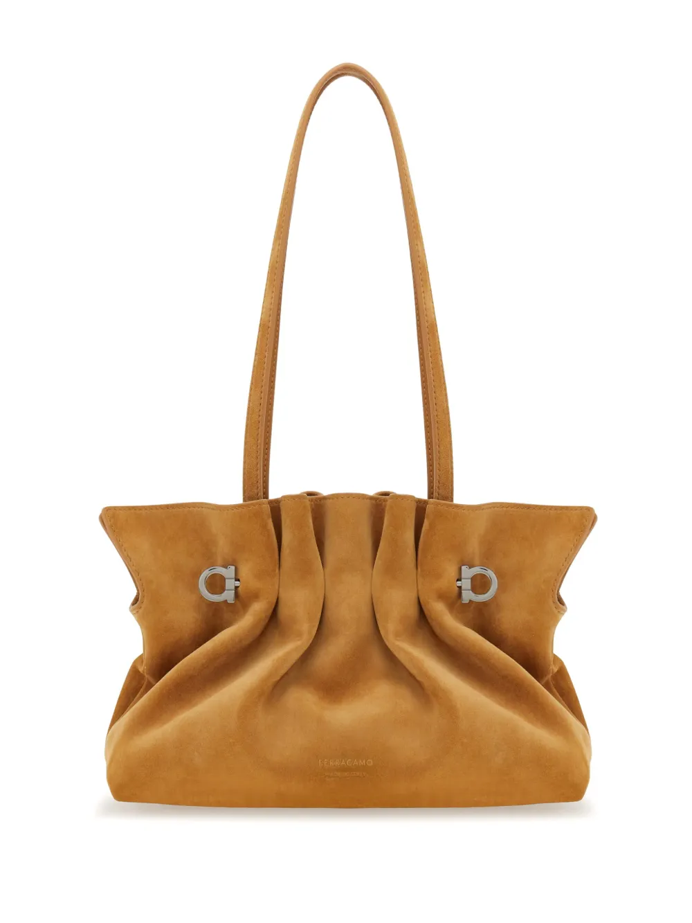 Ferragamo Soft ショルダーバッグ S - ブラウン Ferragamo Soft ショルダーバッグ S - ブラウン