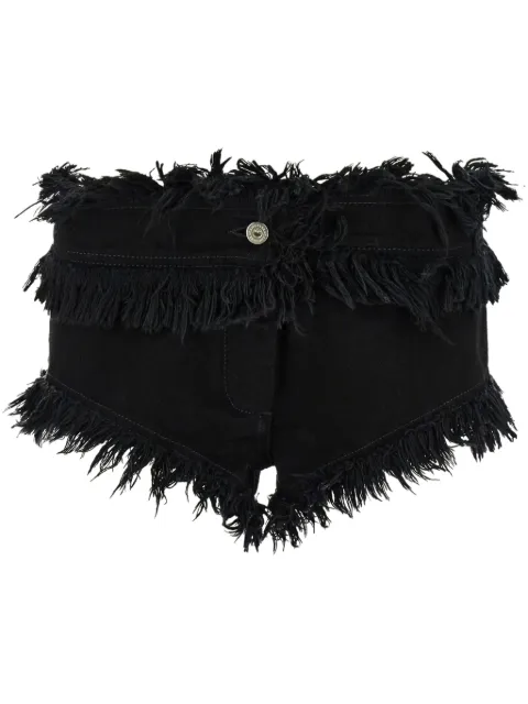 Ferragamo frayed denim shorts
