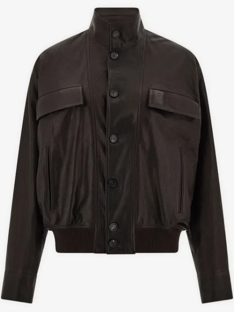 Ferragamo leather jacket