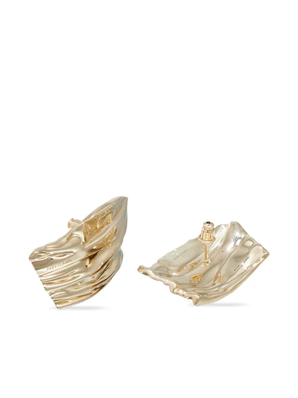 FERRAGAMO ゴールドピアス